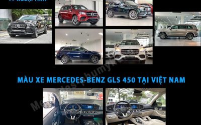 Màu xe GLS 450 Nhập Khẩu Mercedes Việt Nam